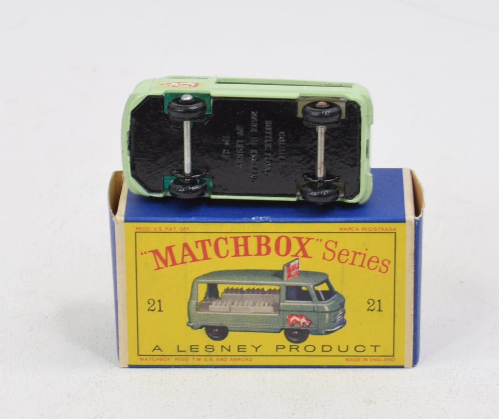 Matchbox Lesney N°21 – Milk Delivery Truck – Boîte D'origine VNMIB