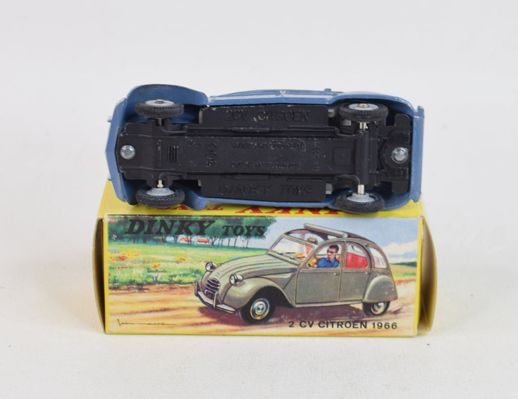 French Dinky Toys 500 Citroen 2cv 1966 Virtually Mint/Nice box