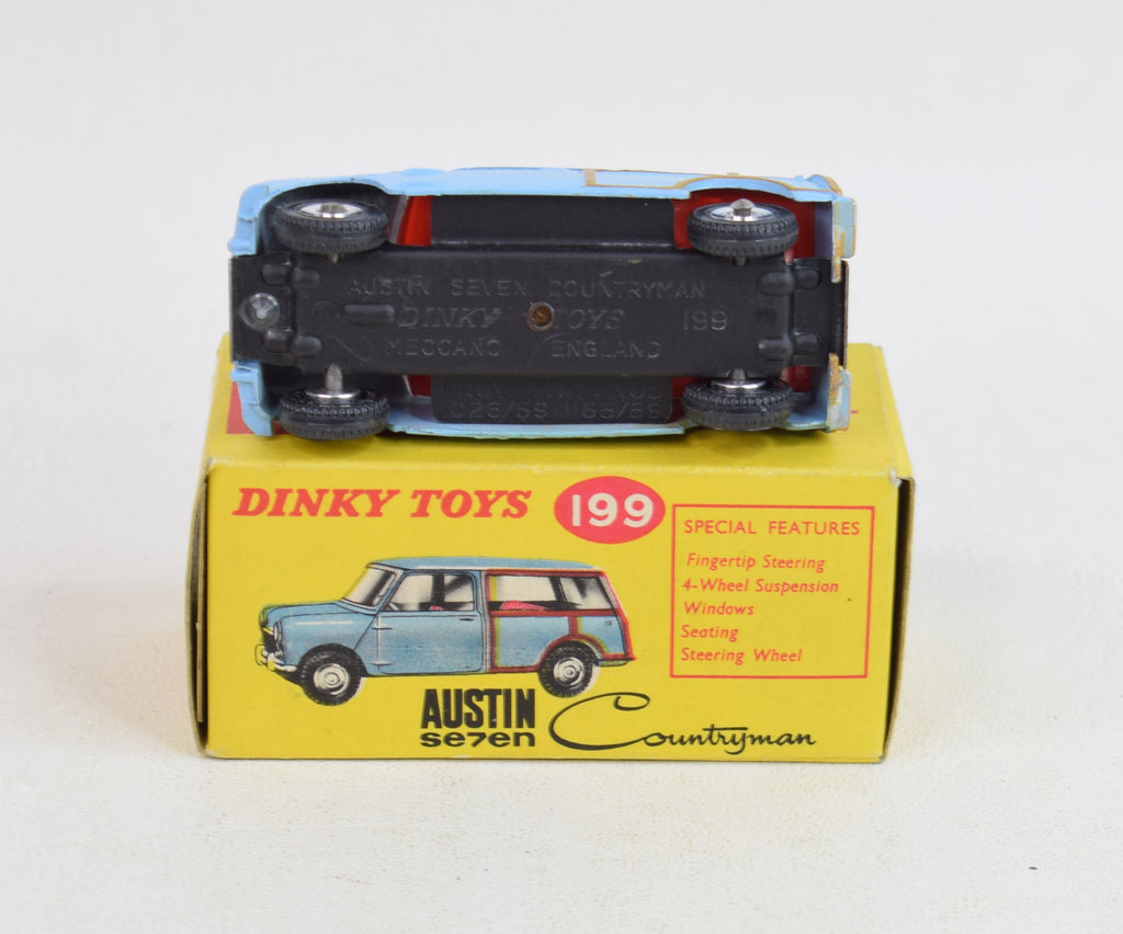 DINKY TOYS ENGLAND AUSTIN SEVEN REF.199 BON ÉTAT BOITE D DINKY TOYS ENGLAND AUSTIN SEVEN REF.199 BON ÉTAT BOITE D
