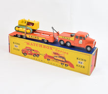 Matchbox King Size K-8 Prime Mover Virtually Mint/Nice box