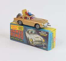 Corgi Toys 261 James Bond DB5 Virtually Mint/Nice box (Toffee Gold)