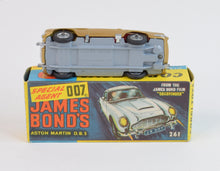 Corgi Toys 261 James Bond DB5 Virtually Mint/Nice box (Toffee Gold)