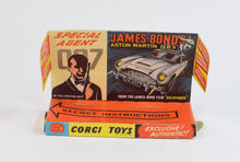 Corgi Toys 261 James Bond DB5 Virtually Mint/Nice box (Toffee Gold)