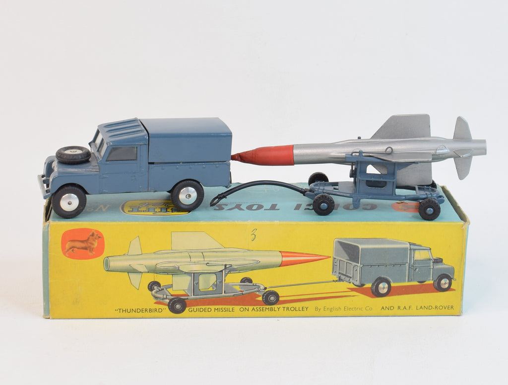 Corgi Toys N°350 Thunderbird Guided Missile - 1/43 - Argent - Occasion Boîte