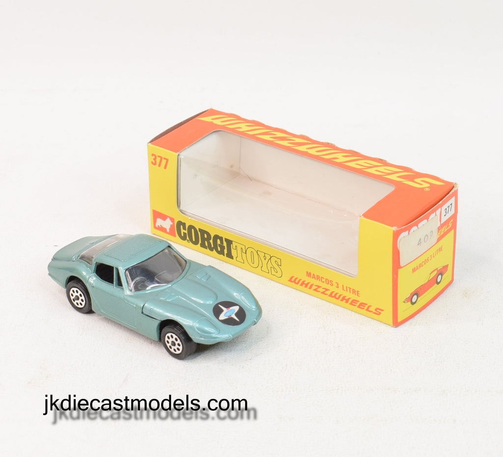 ミニカー CORCI TOYS Corgi toys 377 Marcos 3 litre Virtually Mint/Lovely box – JK