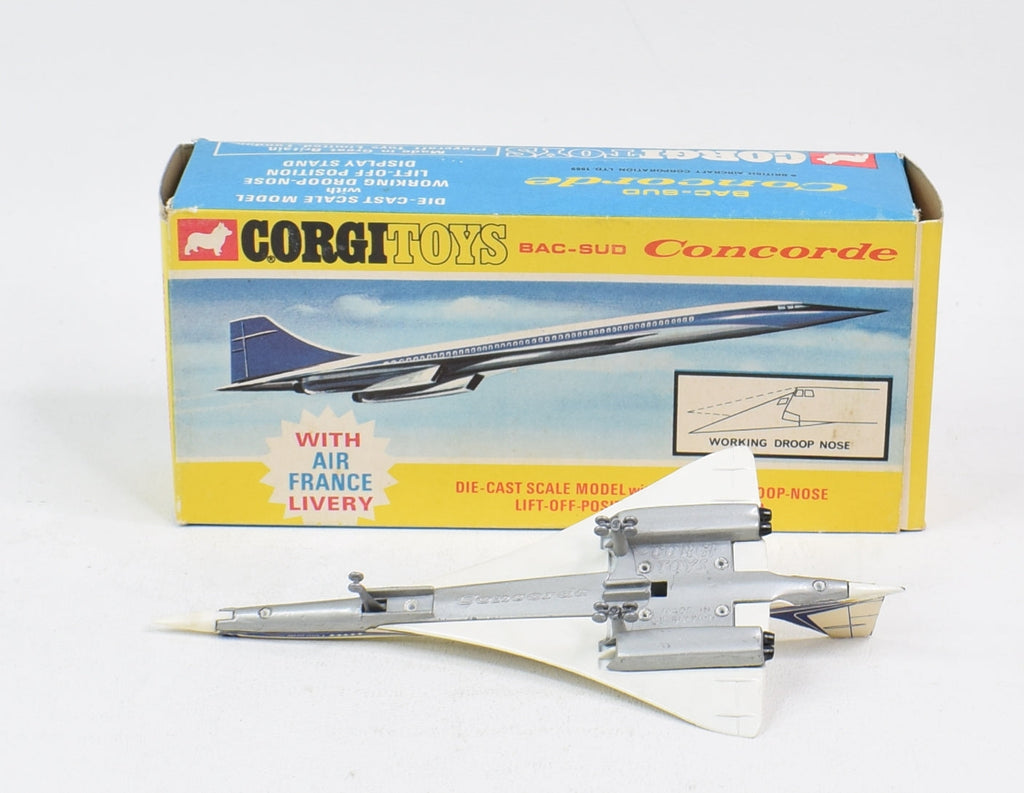Vtg 1979 Corgi British Airways Concorde G-BBDG Diecast Model
