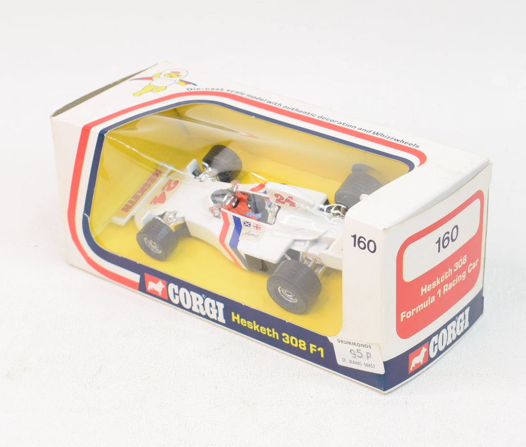 Corgi toys 160 Hesketh 308 Formula 1 Virtually Mint/Nice box – JK