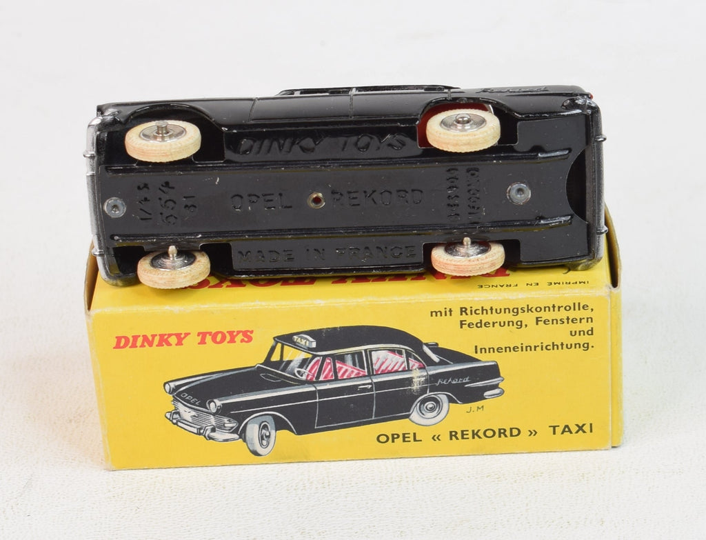French Dinky 546 Opel 'Rekord' Taxi Virtually Mint/Boxed