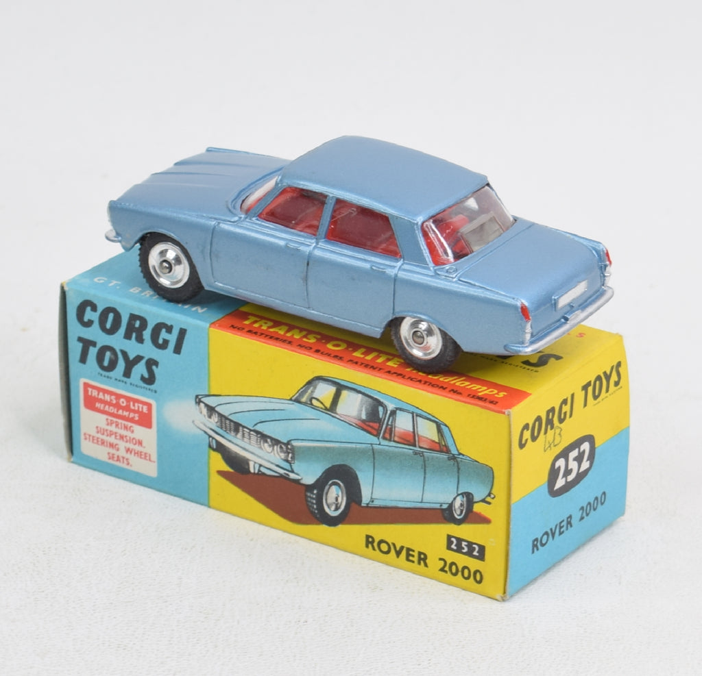 CORGI TOYS　No.2 Corgi toys 252 Rover 2000 Virtually Mint/Lovely box – JK DIE-CAST