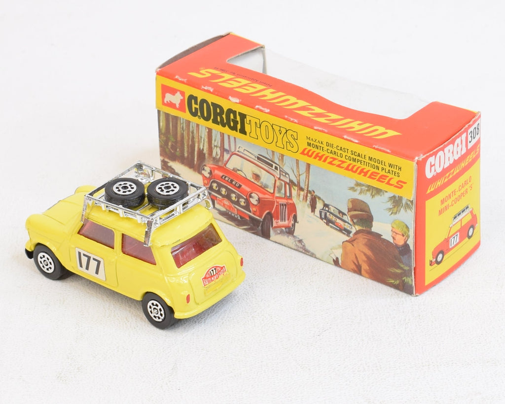 CORGI Whizzwheels 308 モンテカルロ　ミニクーパー　ミニカー Vectis Auctions | Corgi No.308 Whizzwheels Mini Cooper S