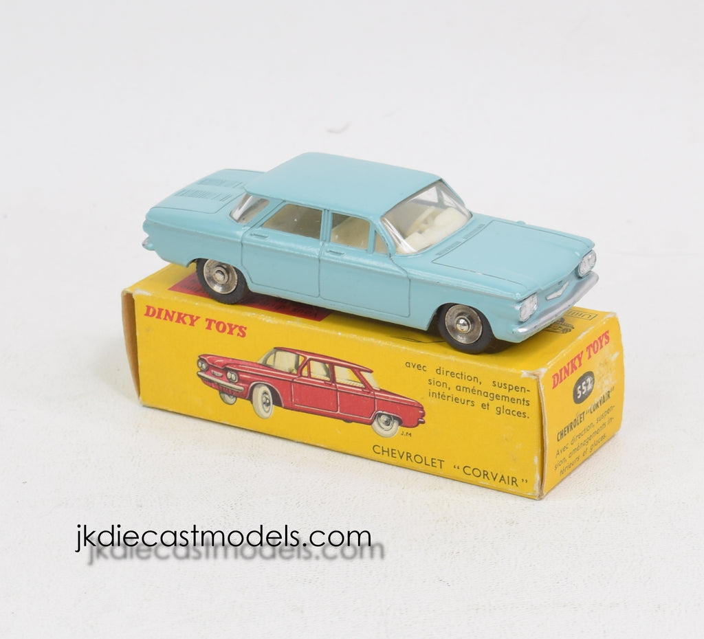 French Dinky Toys 552 Chevrolet Corvair Virtually Mint/Boxed