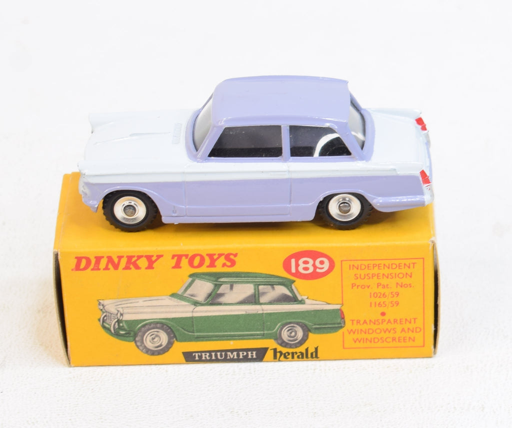 Dinky Toys 189 Triumph Herald 'Promotional' Virtually Mint/Boxed