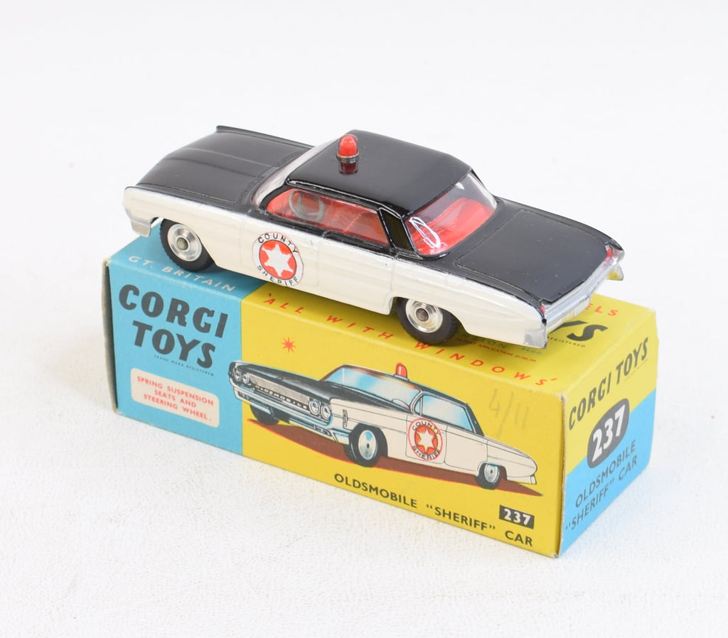 Corgi 237 Oldsmobile Sheriff Car Virtually Mint/Lovely box – JK