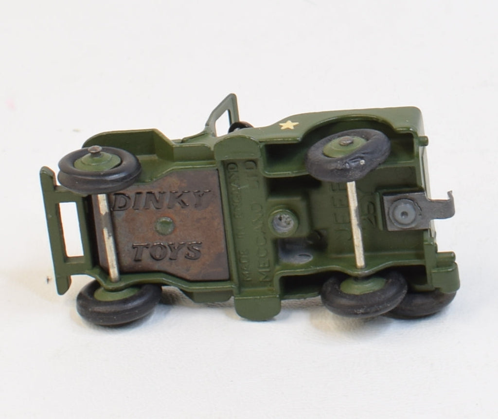 Dinky Toys 25Y U.S Military Jeep Virtually Mint – JK DIE-CAST MODELS