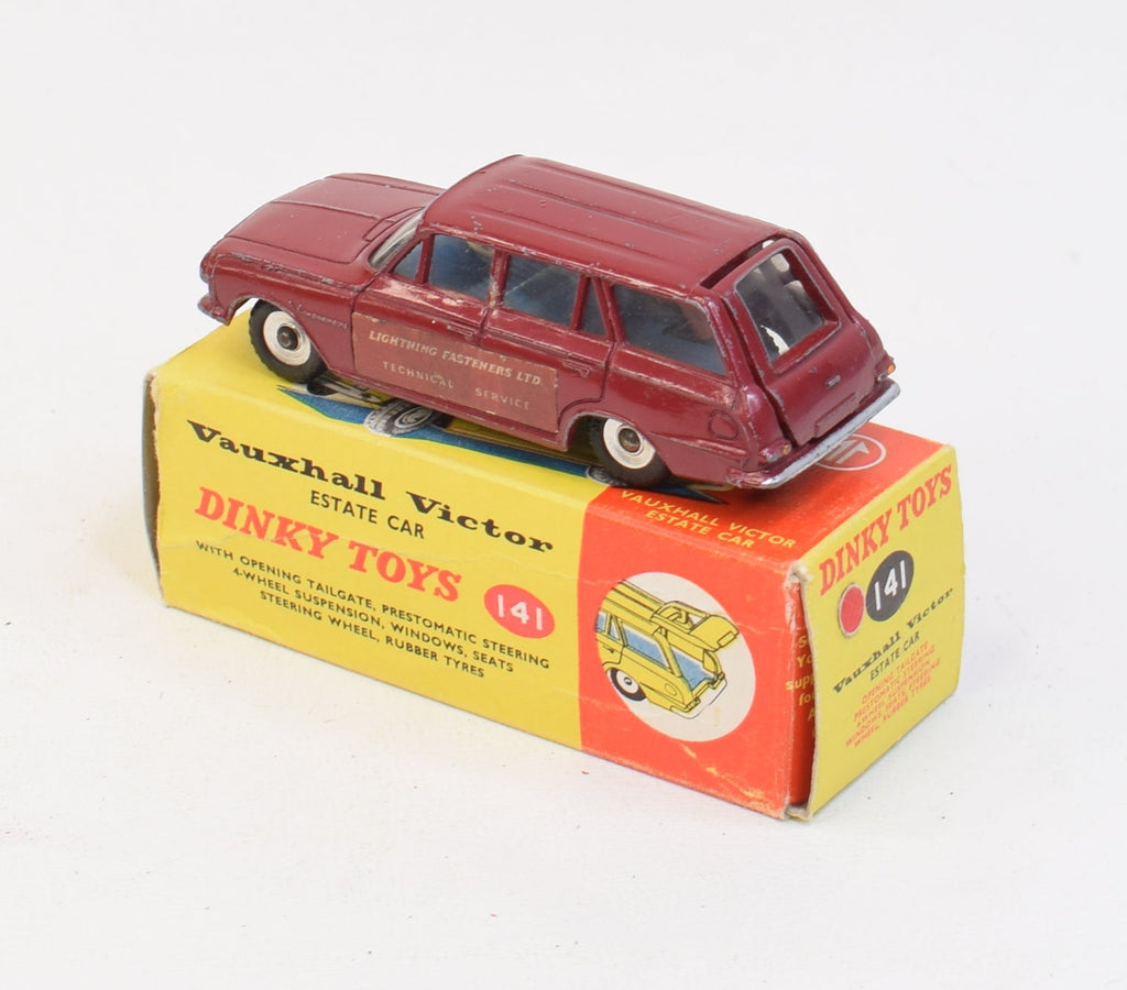 60’s DINKY TOYS Vauxhall Victor イギリス製 Dinky Toys 141 Vauxhall Victor 'Lightning Fasteners Ltd' Near Mint