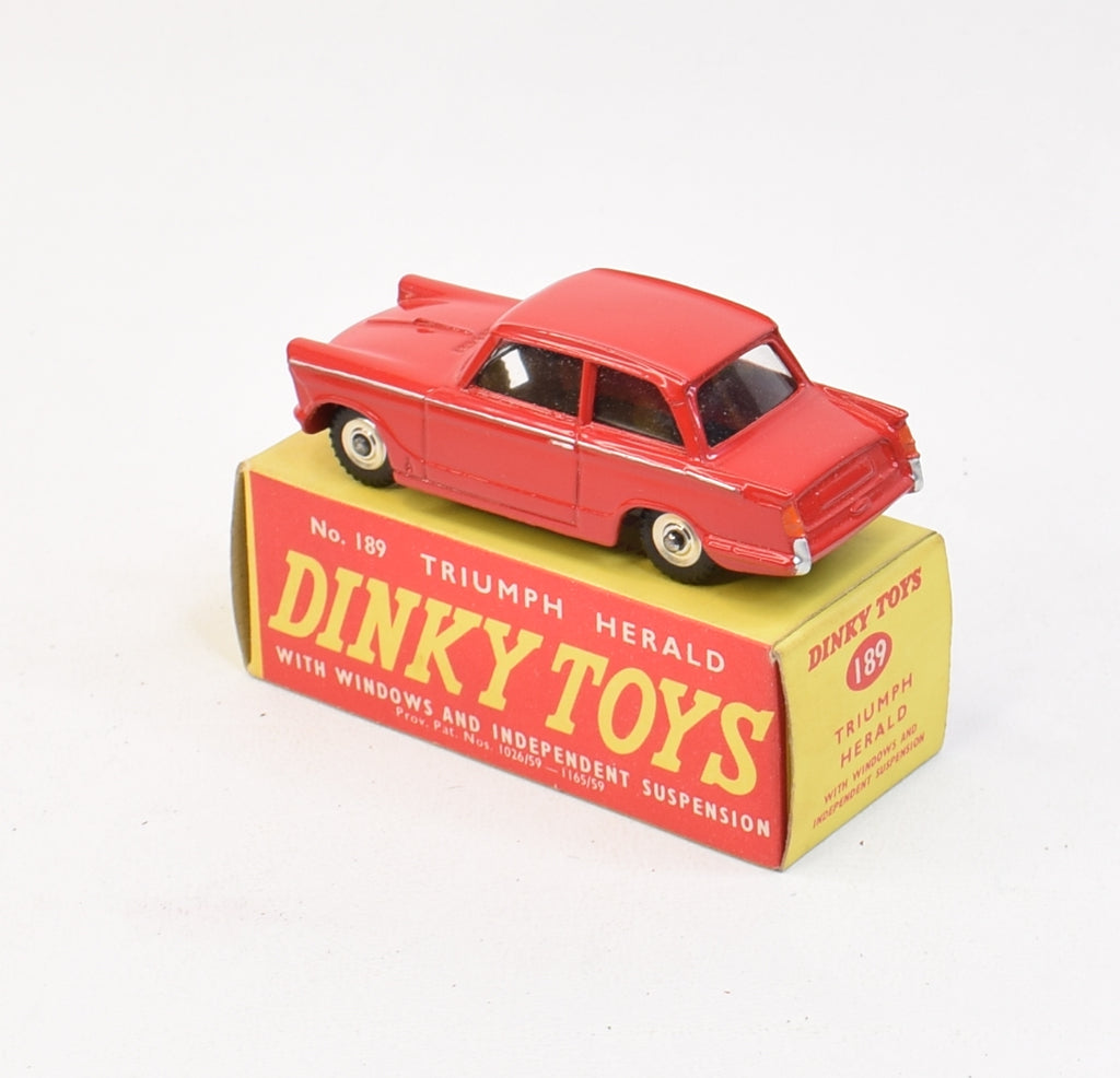 Dinky Toys 189 Triumph Herald 'Promotional' Virtually Mint/Boxed 