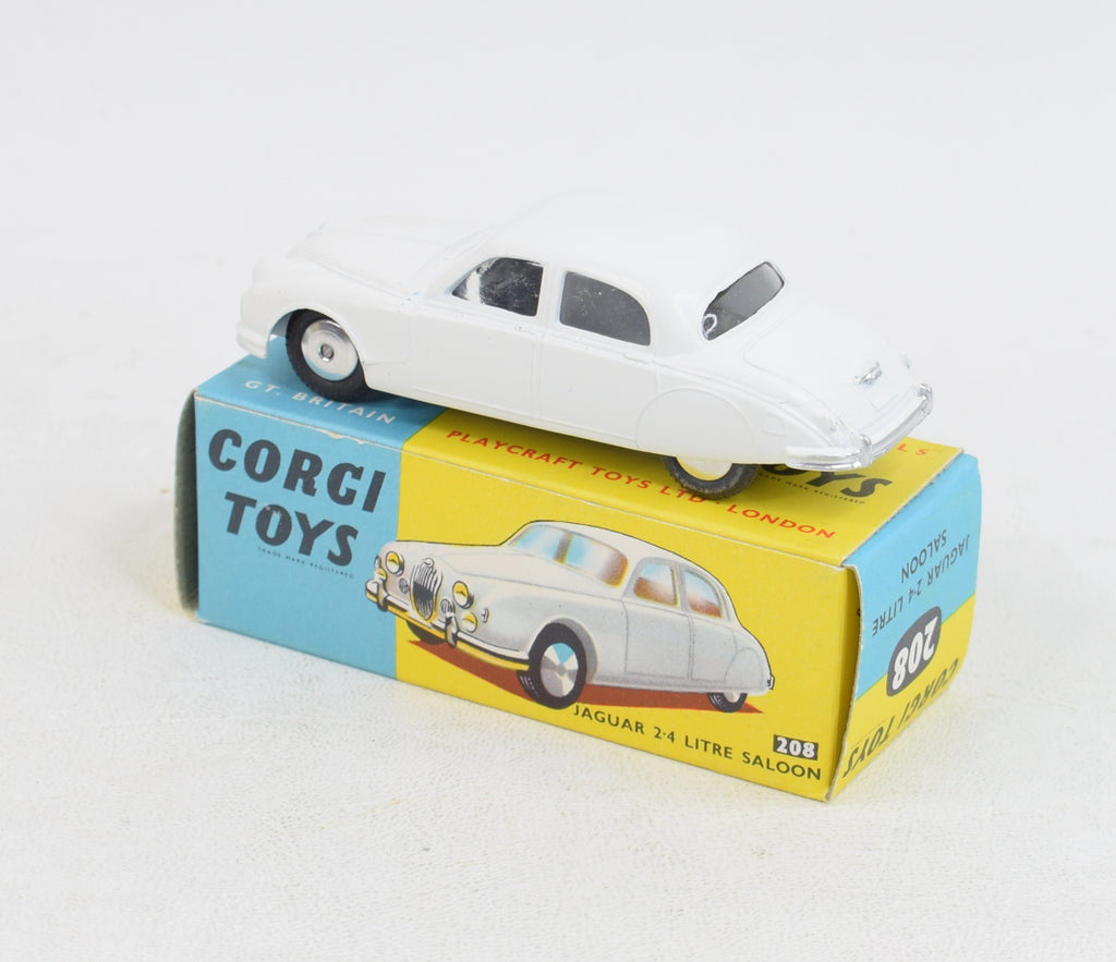 CORGI TOYS　No.2 Corgi Toys 208 Jaguar 2.4 Mint/Lovely box – JK DIE-CAST MODELS