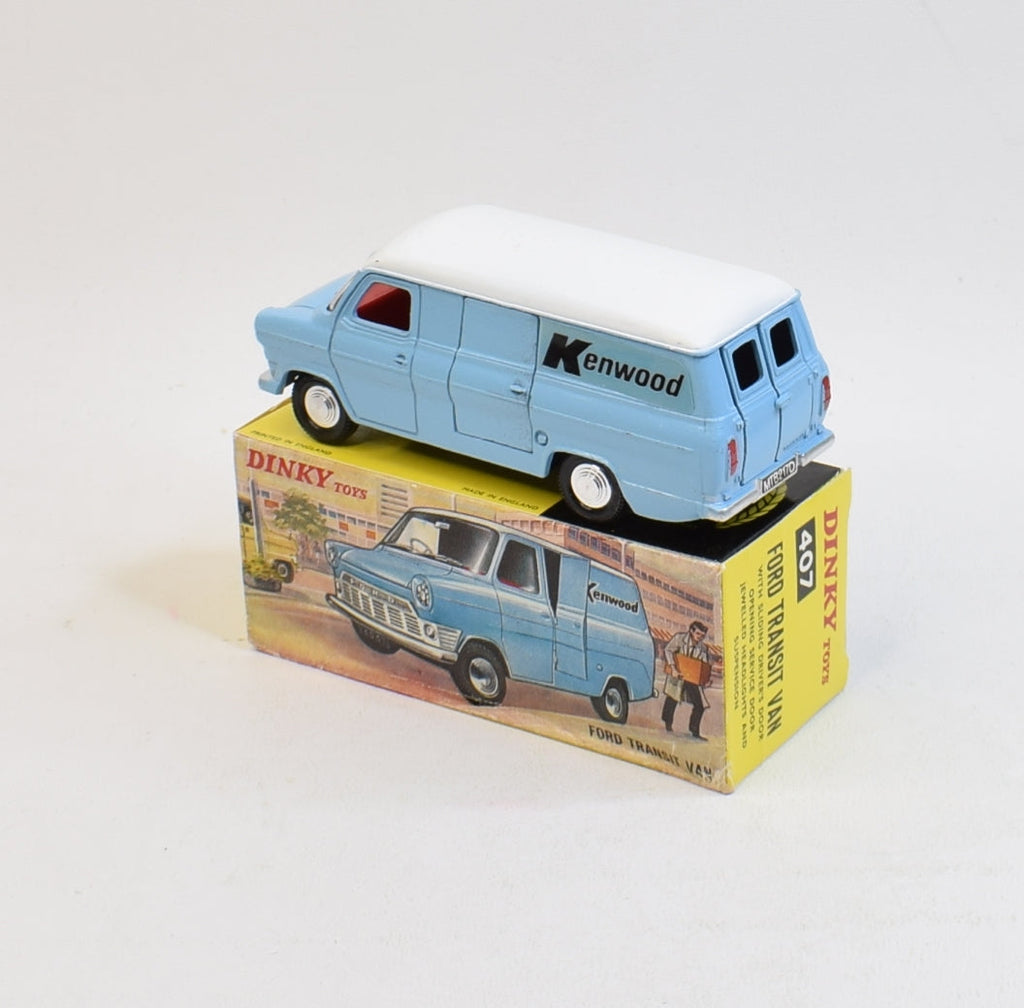 Dinky toy 407 'Kenwood' Ford Transit Virtually Mint/Boxed (No.6