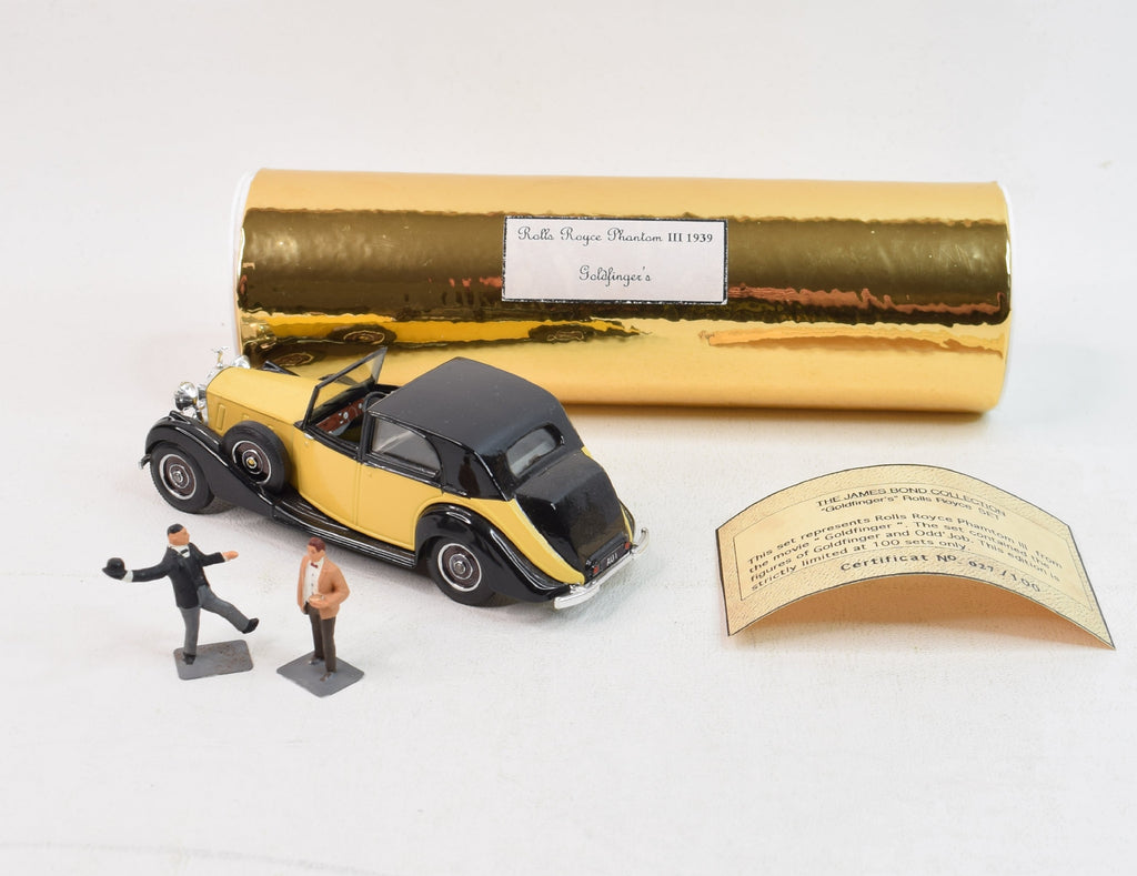 Solido Goldfinger Rolls Royce Phantom set of only 100