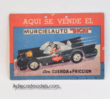 Argentinian Carlos V No.4 Batmobile Point of sale display card