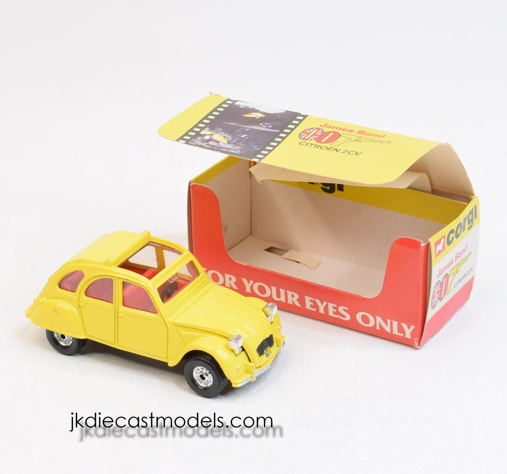 Corgi toys 272 Citroen 2cv F.Y.E.O Bond Mint/Lovely box – JK DIE