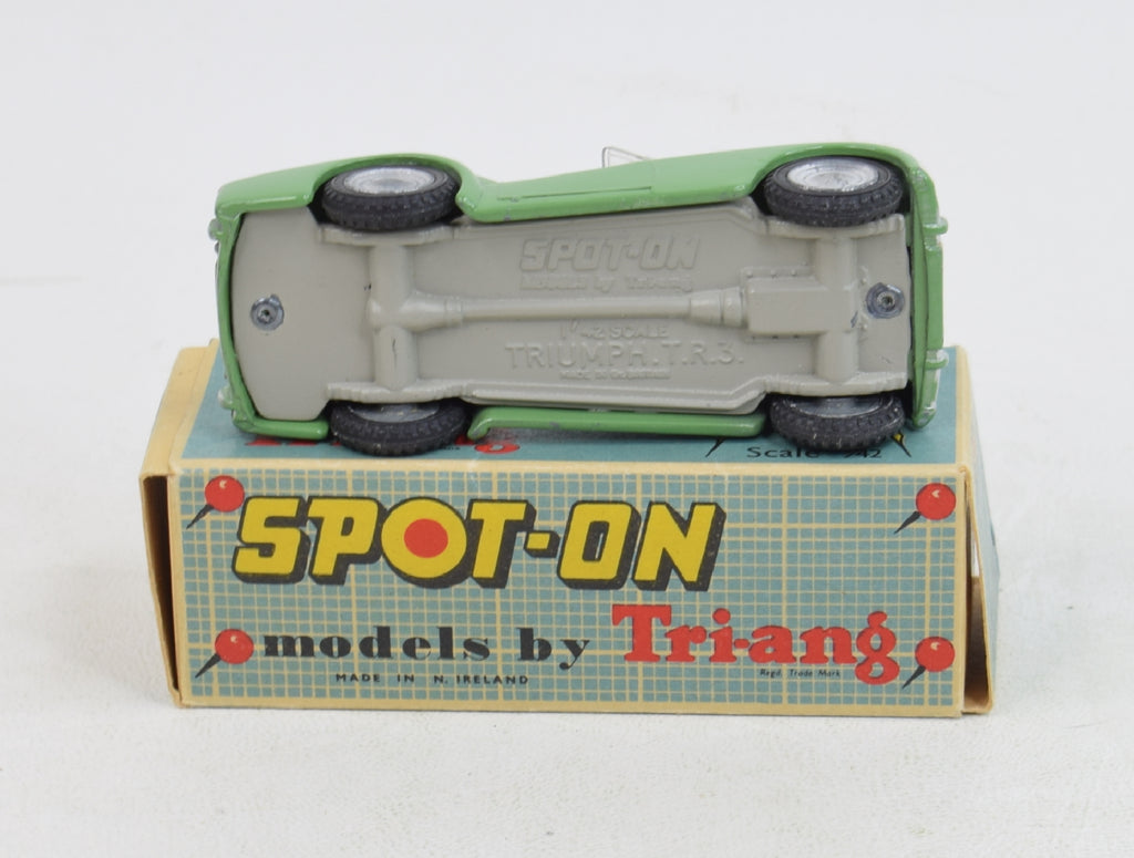 Spot-on 108 Triumph Tr3 Virtually Mint/Nice box 'Shropshire