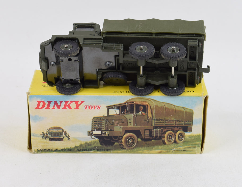 Berliet Gazelle Militaire – Dinky Toys France, N°824, échelle 1/43, Occasion