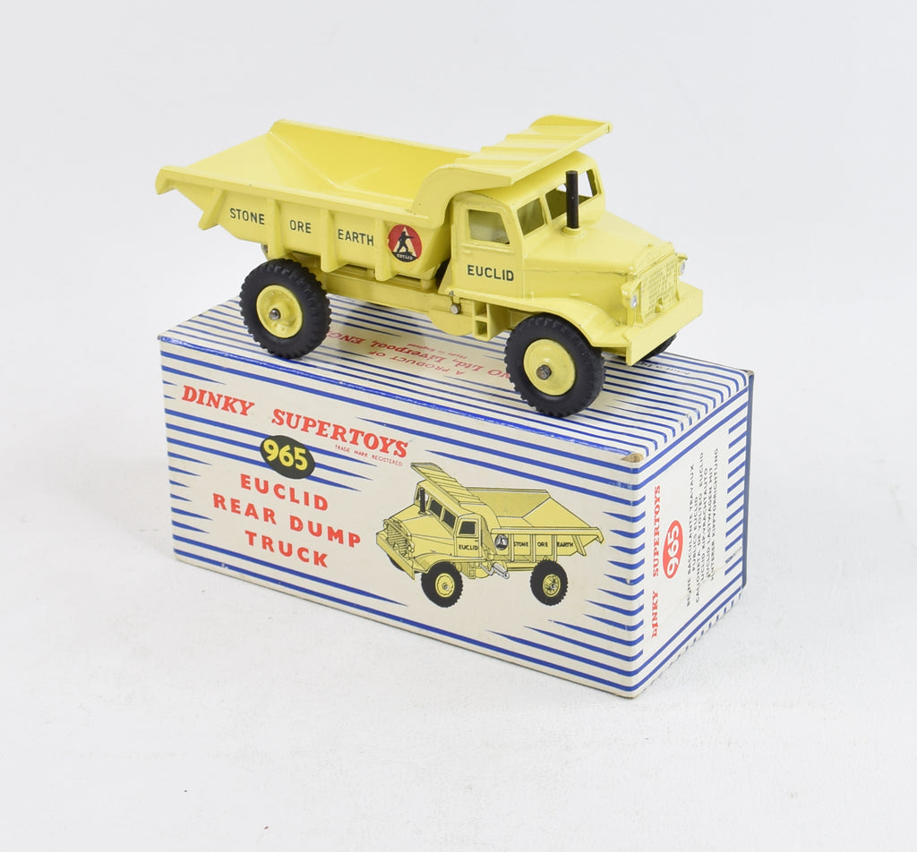 Dinky toys 965 Euclid Dump Truck Virtually Mint/Nice box – JK DIE