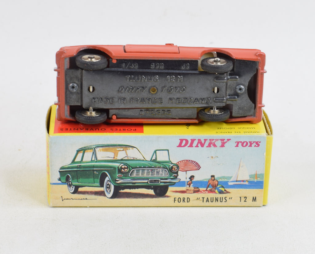 Dinky Toys France Ford Taunus 12 M Ref 538 1963 Très Bon État Boite D