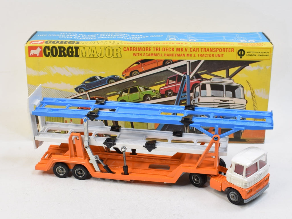 当時物 CORGI CARRIMORE TRIDECK 3段積トレーラー 管18 当時物 CORGI CARRIMORE TRIDECK 3段積トレーラー 管18