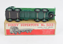 Dinky toys 503 Foden flat truck with tailboard Very Near Mint/Boxed