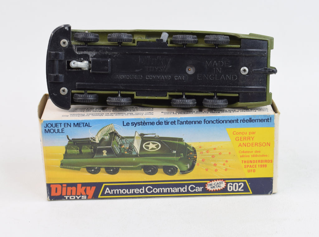 Dinky toys 602 Gerry Anderson Armoured Command car Virtually Mint