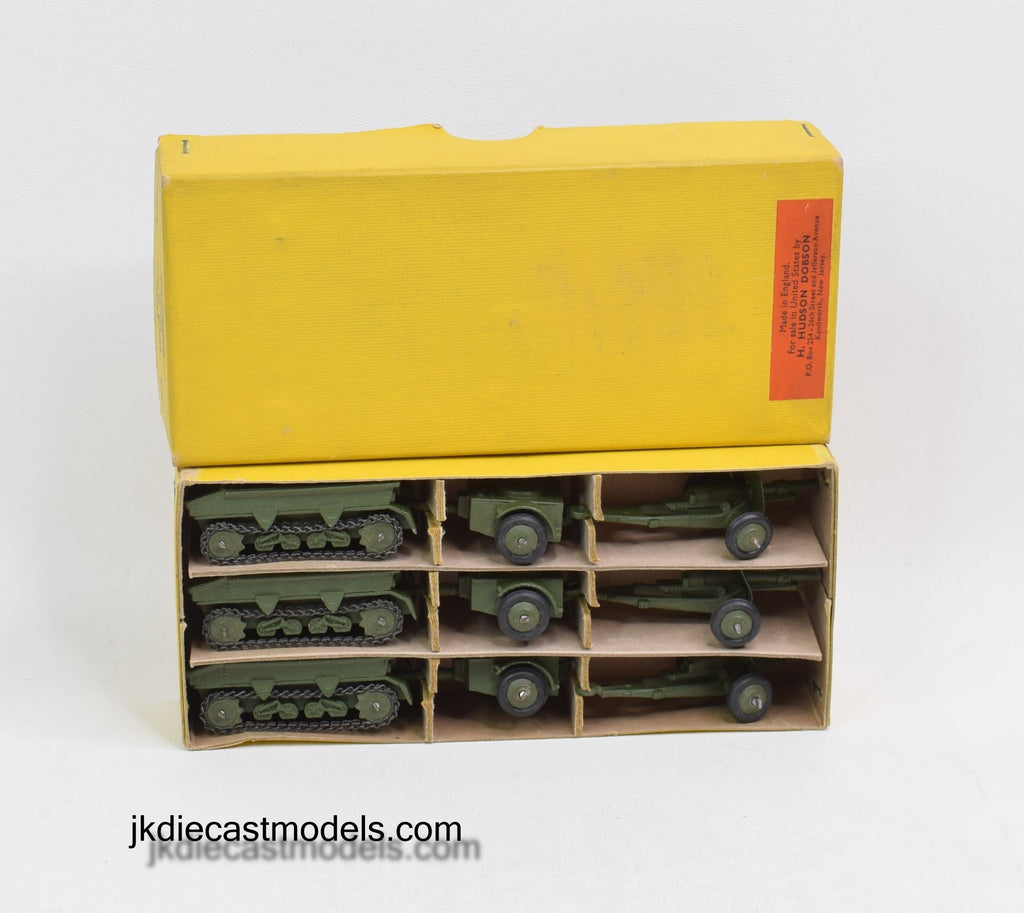 Dinky toys 691 - 162 Field gun unit - Trade pack of Mint/Nice box