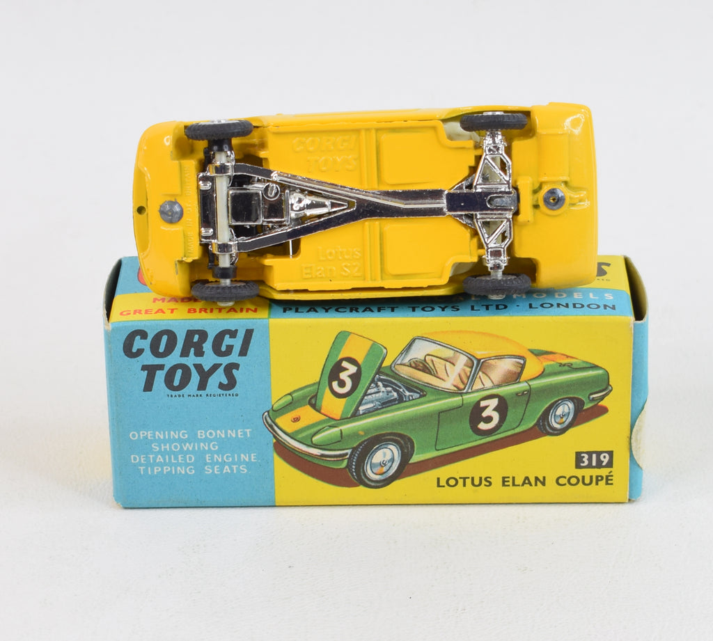 Miniature Corgi Toys 1/43 Lotus Elan S2 N°318? – 24H Du Mans? (occasion)