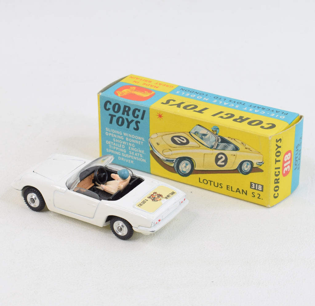 Corgi toys 318 Lotus Elan S2 Virtually Mint/Nice box – JK DIE-CAST