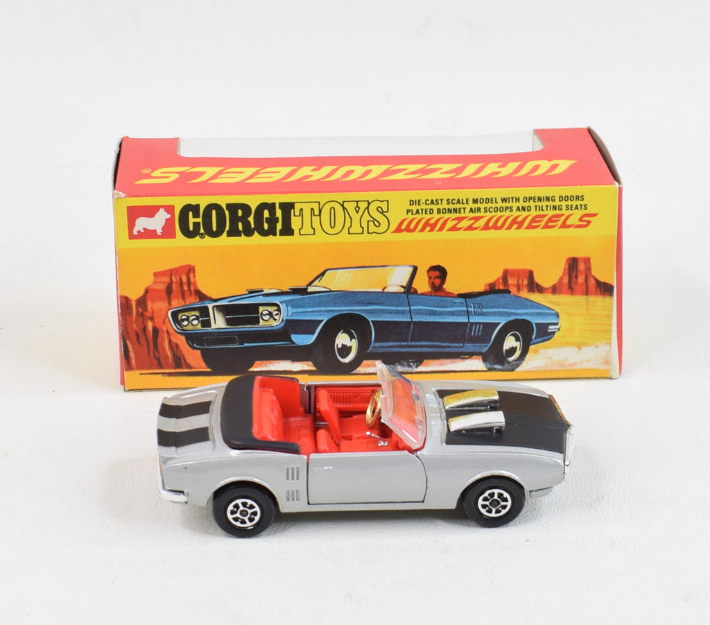 Corgi toys 343 Pontiac Firebird Virtually Mint/Lovely box (Button