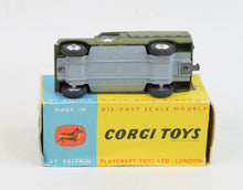 Corgi Toys 500 U.S Army Land-Rover Weapons carrier Virtually Mint/Boxed