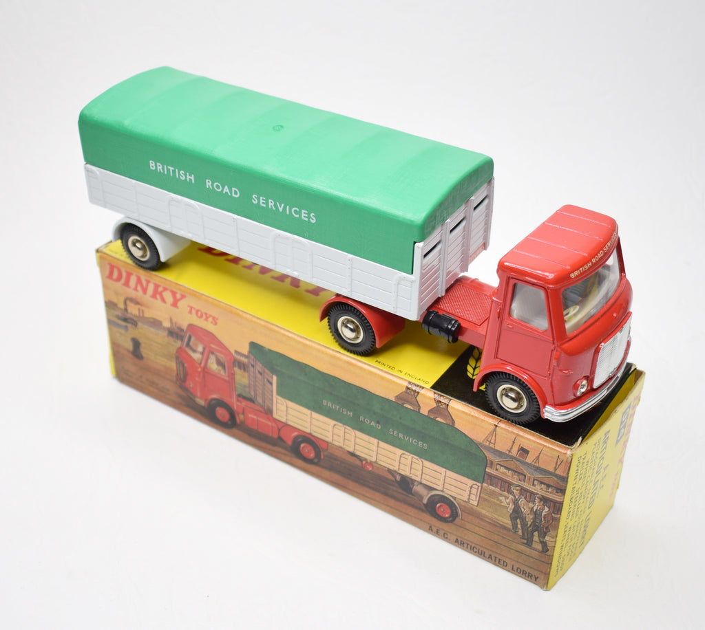 ミニカー DINKY No.915 AEC TRAILER British Road Diecast Restoration Dinky Toys AEC Flatbed Lorry no/915