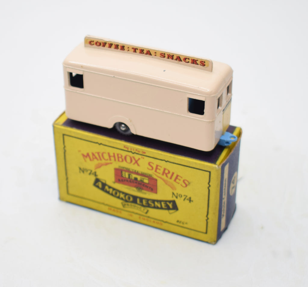 MATCHBOX N°74 MOBILE CANTEEN 1959 マッチボックス 車