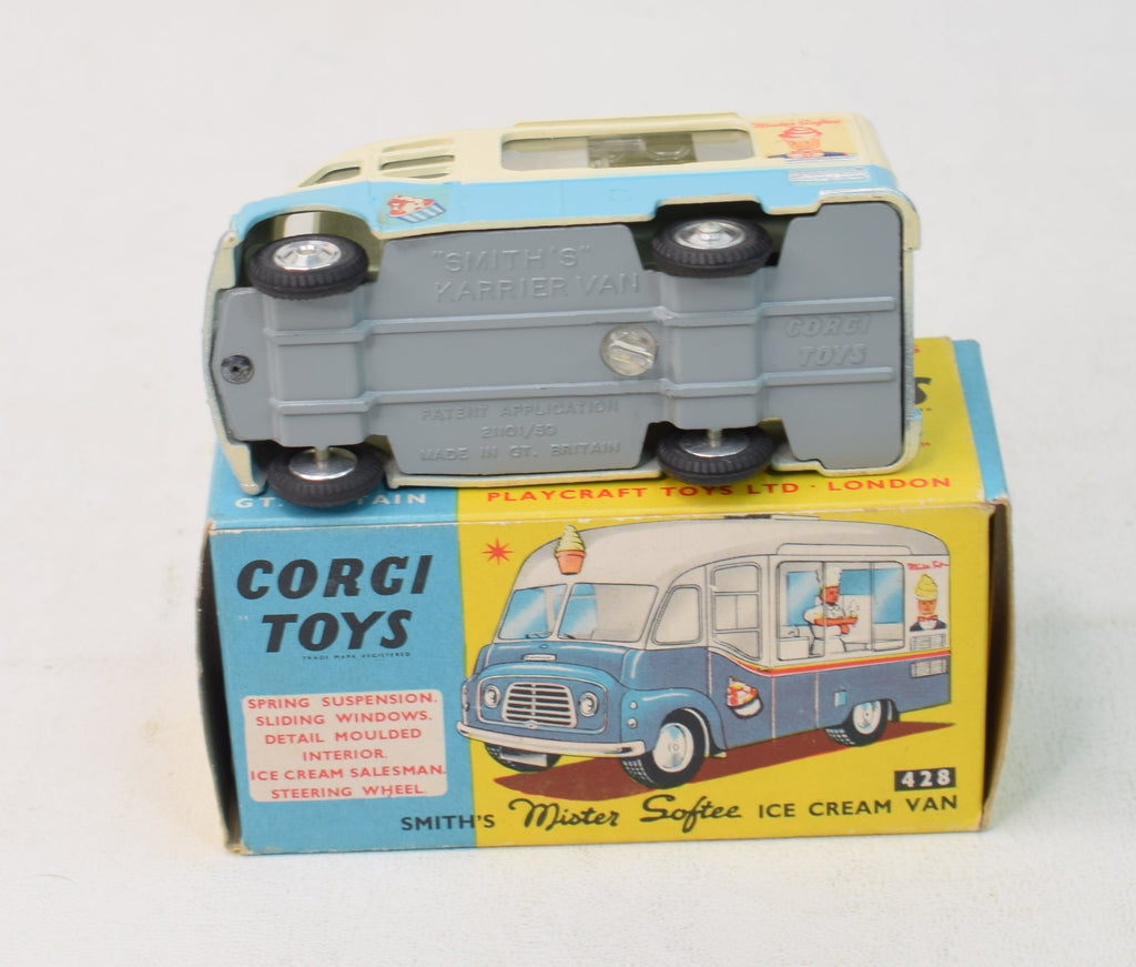 Corgi Toys – Boîte Repro 428 – Camion De Glaces Mister Softee – Collection Miniature UK