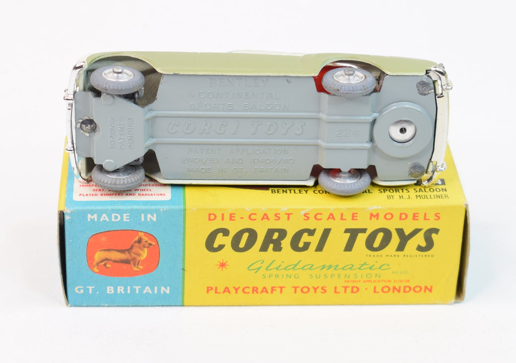 Corgi 224 Bentley Continental – 1/43 – Jamais Joué En Boîte
