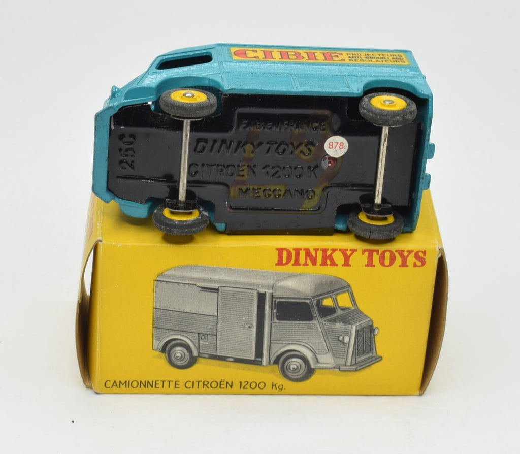 Dinky Toys 561 Citroën H Hy CIBIE - Fourgon Bleu 1/50 - Occasion France