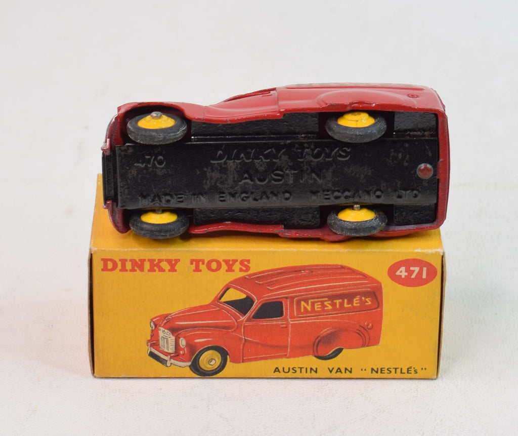 Dinky toys 471 Austin 'Nestle's' Virtually Mint/Boxed JK DIECAST MODELS