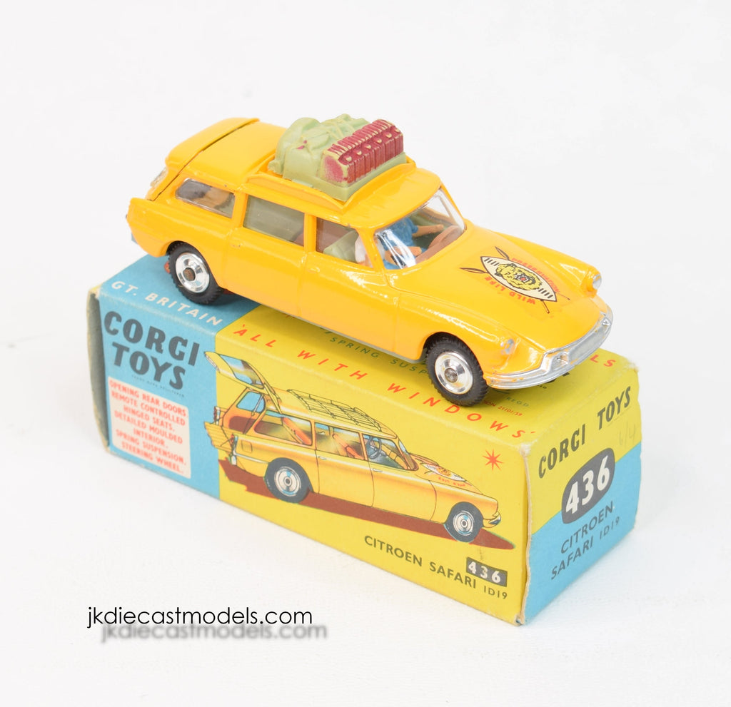 Corgi Toys Citroën Safari N°436 - Voiture Miniature Vintage - Pour Restauration Ou Pièces