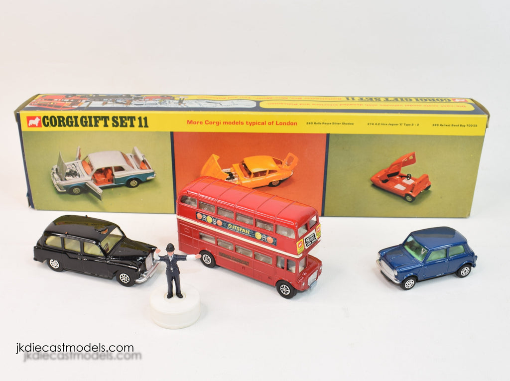 Corgi toys Gift set 11 London Transport Mint/Lovely box – JK DIE