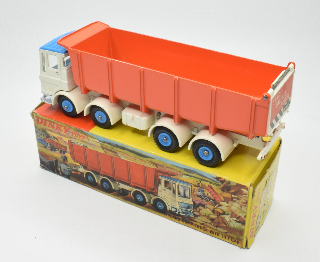 ミニカー DINKY No.925 LEYLAND DUMP TRUCK WITH CAB Dinky Toys 925 Leyland Dump Truck with Tilt Cab