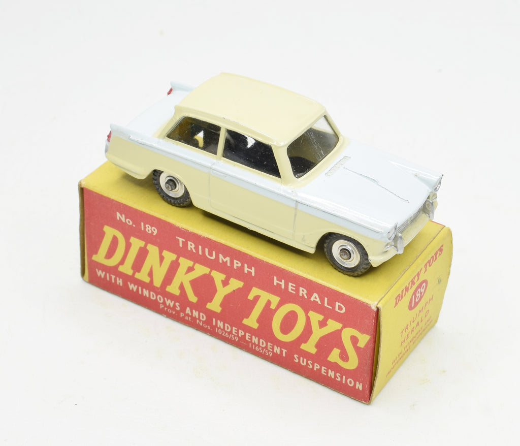 Dinky Toys 189 Triumph Herald 'Promotional' Very Near Mint/Boxed