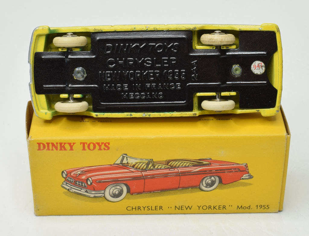 French Dinky Toys 24A Chrysler 'New Yorker' Virtually Mint/Boxed