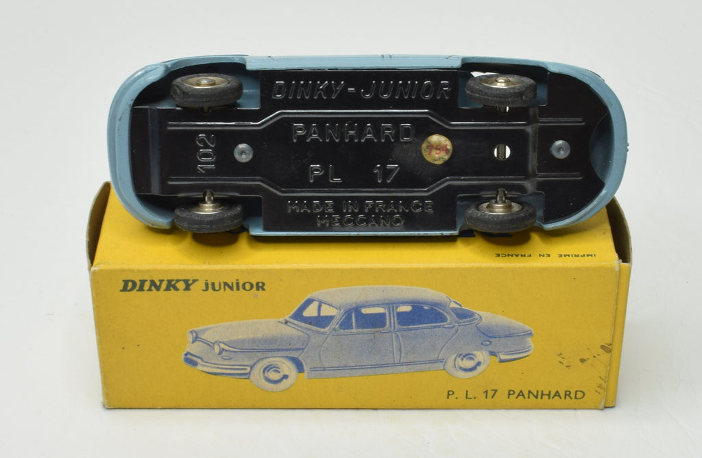 DINKY JUNIOR ATLAS 102 PL17 PANHARD BLEUE NEUF BOITE SCELLEE NOEL 2013