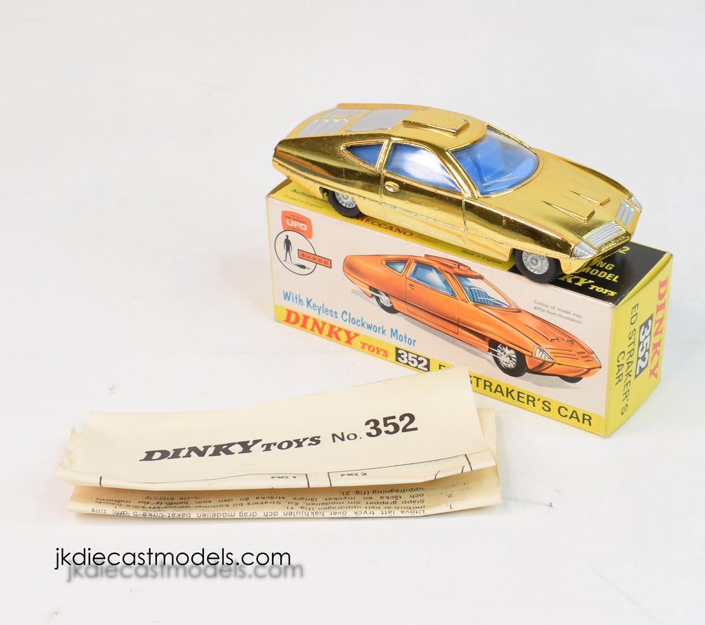Dinky toys 352 Ed Straker's car Virtually Mint/Nice box – JK DIE